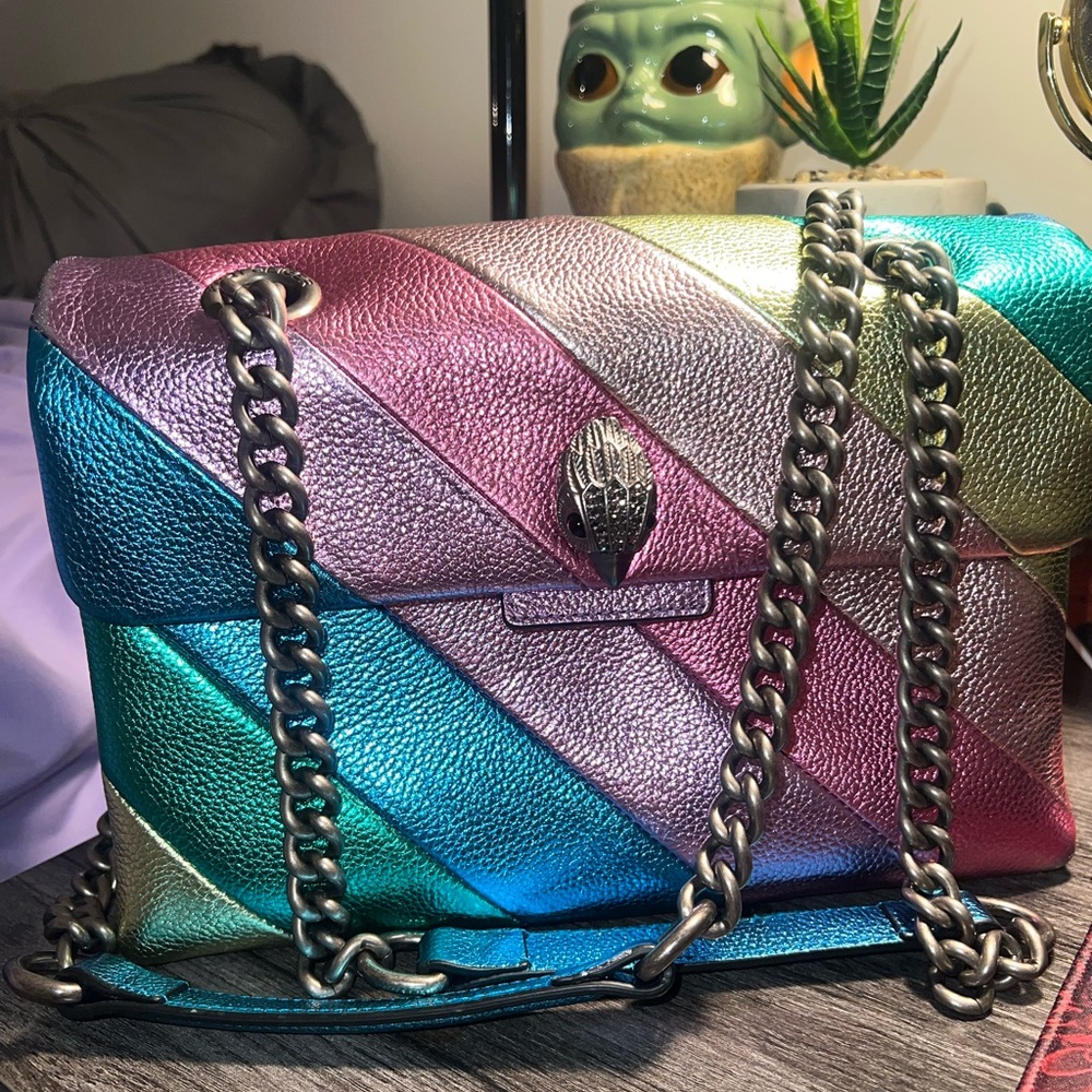 Kurt Geiger Large Kensington Multicolor Shoulder Bag
